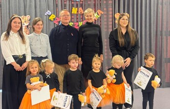 Pasowanie na Przedszkolaka w grupie Tygyski