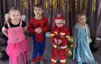 Bal Karnawałowy w grupie Żabki i Tygryski