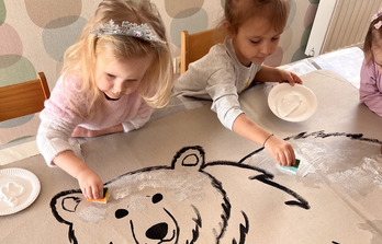 Ferie w grupie Żabki i Tygryski 